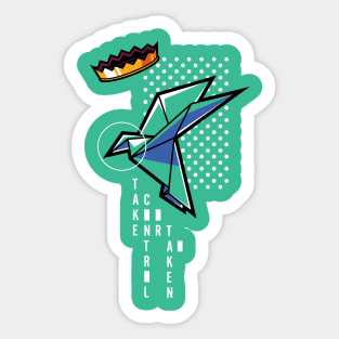 Origami Sticker